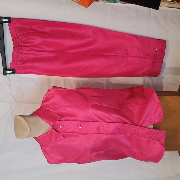 Wild Thyme Pants - Fushia pantset AWILD THYME